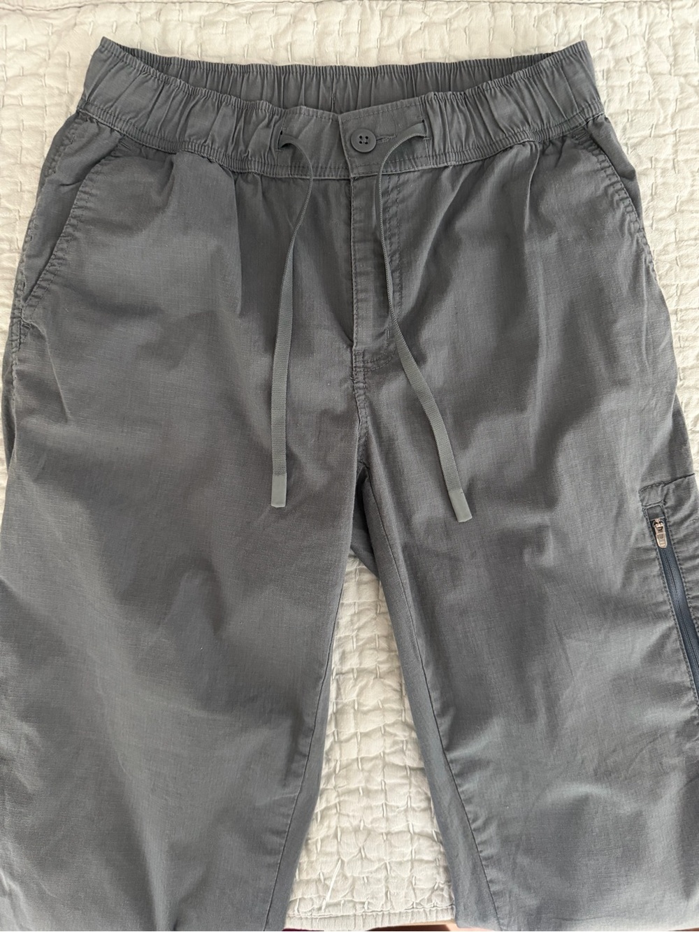 Orvis Women's Grey Ripstop Utility Jogger Cargo Pants Size 8 - Picture 5 of 11